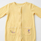 Mameluco Ligero Para Bebé Mod. 1708 Marca Mayoral® Amarillo 1-2 Meses Lisa