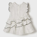 Vestido Ligero Para Bebé Mod.1923 Crudo Marca Mayoral® Crudo Lisa 6 Meses