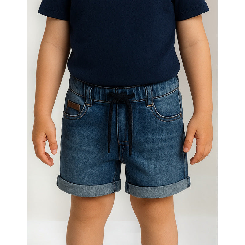 Bermuda Cómoda De Niño Mod. Lkbap0402 Marca Losan®