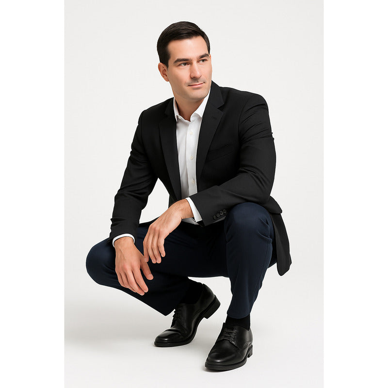 Zapato Derby Semvestir Para Caballero M. 422202 Marca Flexi®