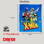 Cobertor Ligero Super Suave Matrimonial Diseños Providencia® X-men 850 G Multicolor