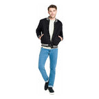 Chamarra Bomber Mezclilla Hombre Corte Slim Marca Oggi®