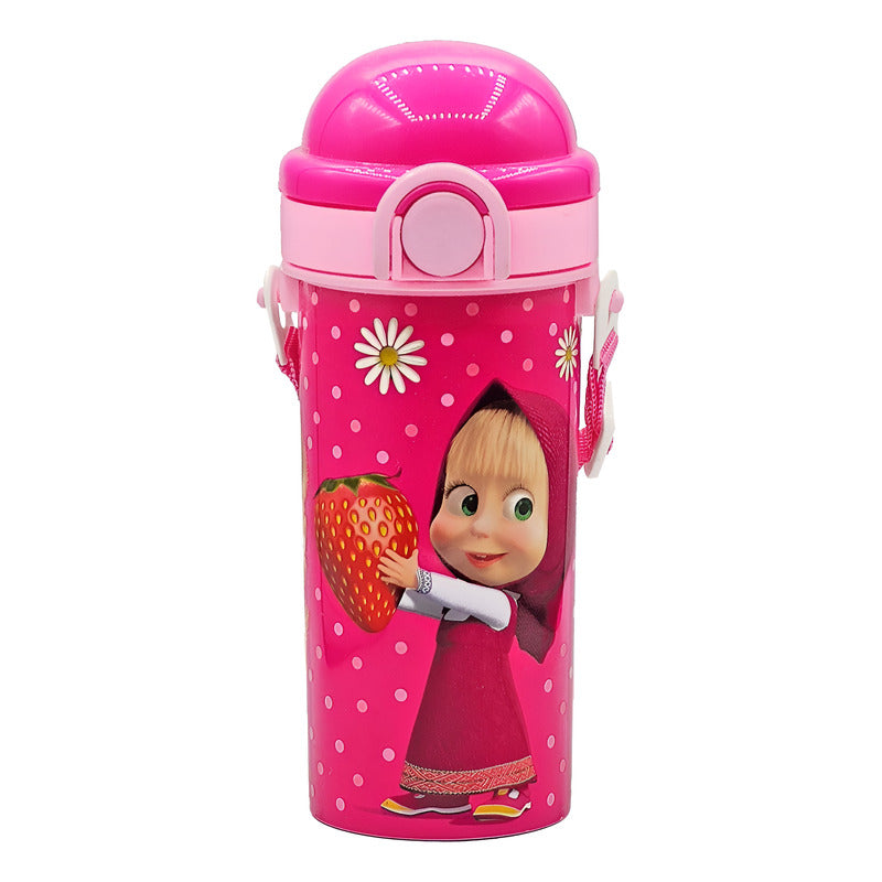 Cantimplora Infantil Botella De Plastico Ligera Mod.1669