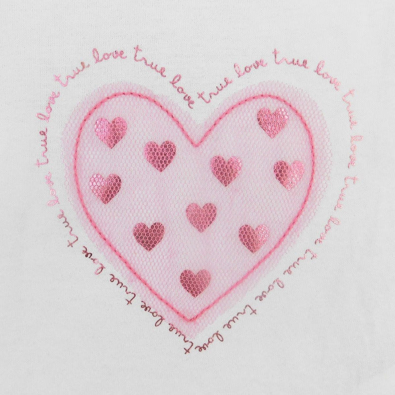 Blusa De Niña Manga Corta Con Estampado Marca Losan®