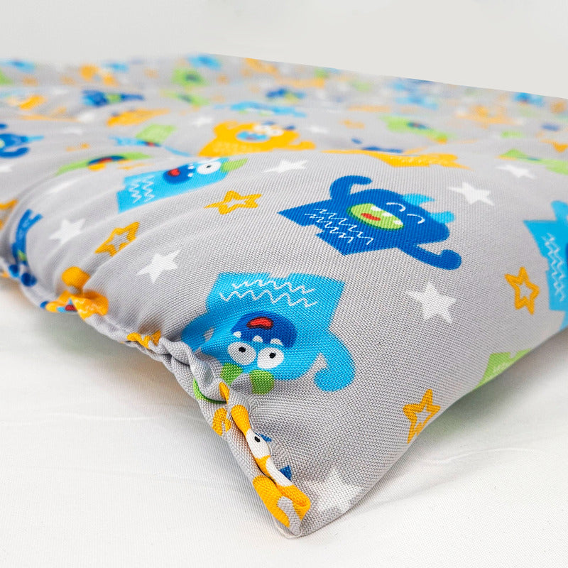Tapete Estampado Y  Acolchado Transportadora Para Mascota