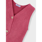 Chaleco Ligero Casual Para Niña Mod.3385 Marca Mayoral® Petalo Lisa 10 Años