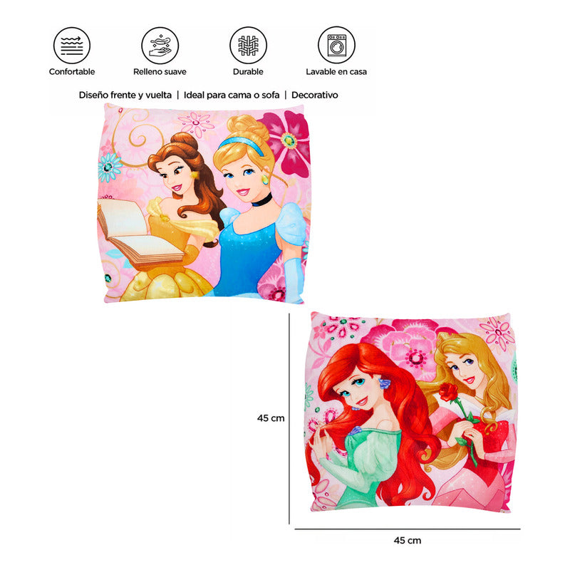 Cojín Reversible Infantil 45x45 Ultra Suave Providencia®