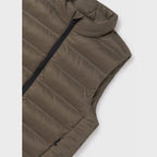 Chaleco Acolchado Para Niño Mod.7396 Marca Mayoral® Verde Olivo Lisa 8