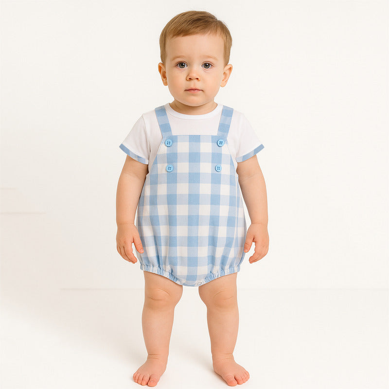 Conjunto Para Bebé Pañalero+playera Mod.1679 Marca Mayoral®