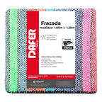 Frazada De Acrilico Afelpada Multiusos 1.20m X 1.50m Mod. Ac