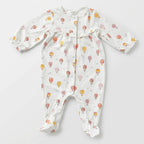 Mameluco Ligero Para Bebé Mod. 1708 Marca Mayoral® Blanco 1-2 Meses Globos Aerostáticos