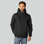 Chamarra + Sudadera Para Hombre Cw86-pol8722 Greenlander® Negro G Lisa