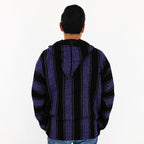 Suéter Poncho Canguro Artesanal Hoodie Acrilico Colores