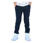 Pantalón Básico Para Niño Mod.520 Marca Mayoral® Azul Oscuro Liso 12 Años