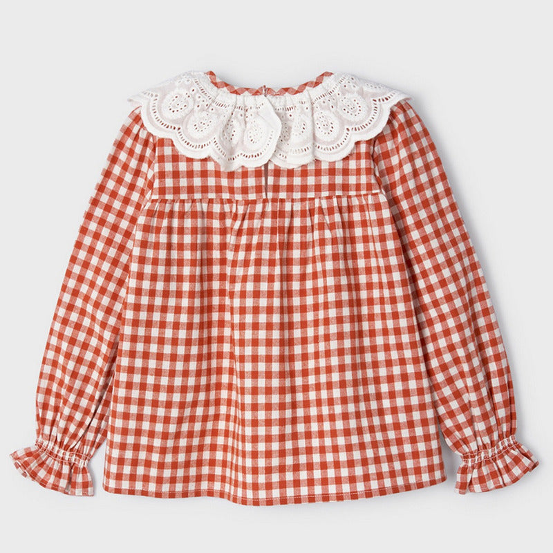 Blusa De Niña Manga Larga Mod.4192 Marca Mayoral®