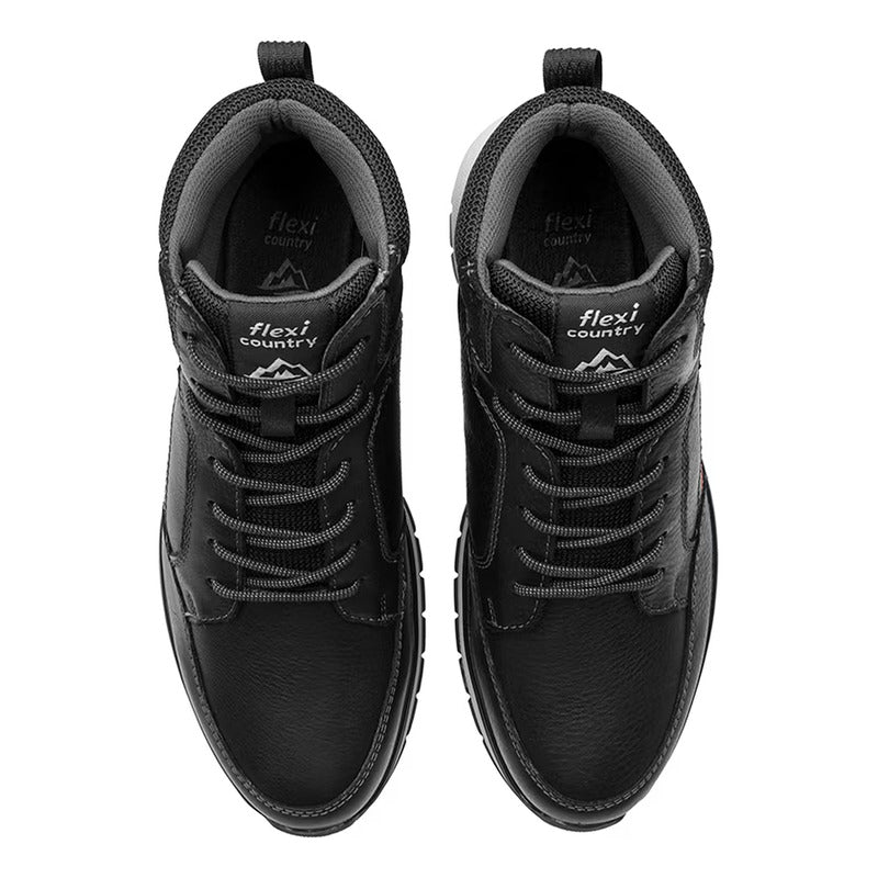 Botas Outdoor De Piel Para Hombre Mod.401016 Marca Flexi®