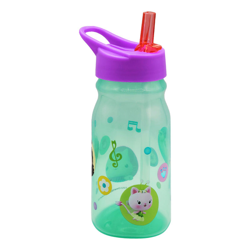 Lonchera Infantil De Plástico Con Botella Diseños Varios