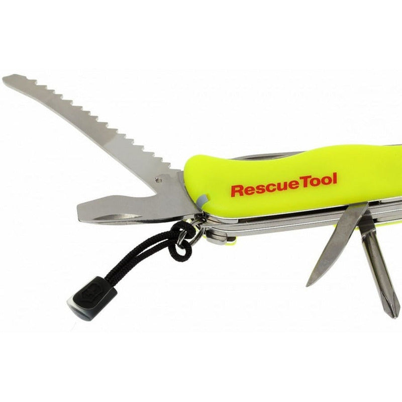 Herramienta De Rescate Victorinox, Color Amarillo, Multiherramienta, 13 Funciones