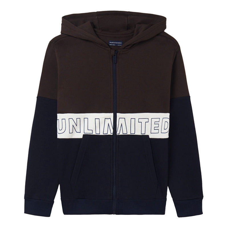 Sudadera Casual Para Niño Mod.7468 Expresso Marca Mayoral® 10 Años Expresso