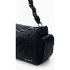 Bolso Mediano Con Bordado Para Mujer 26saxpap/2000 Desigual® Negro Bordado Níquel