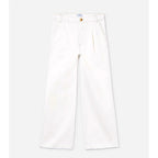 Pantalón Casual Largo Juvenil Mujer M. 6549 Marca Mayoral® Blanco Sarga 16 Años