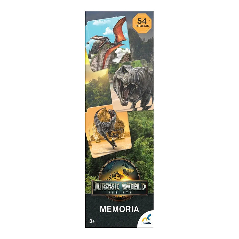Juego De Memoria Jurassic Worl Jca-4757 Marca Novelty®