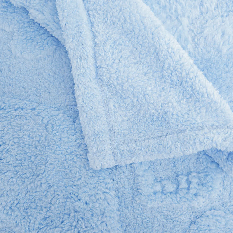 Cobertor Frazada Ligero Jacquard Cunero 90x110m Providencia® Caballito Azul