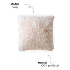 Almohada + Funda Europea Ivory Marca Vianney® Beige