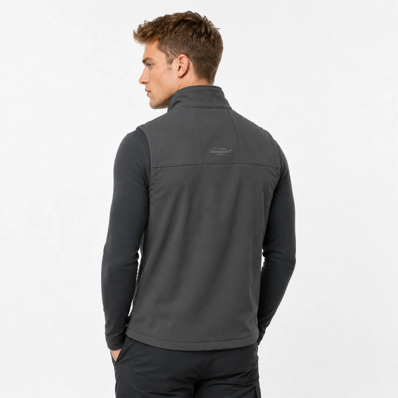 Chaleco Softshell Para Hombre Cw90-vpol8396 Greenlander® Oxford Lisa M