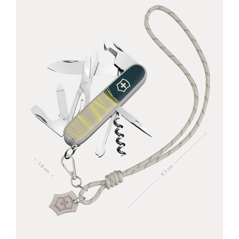 Navaja De Bolsillo Mod.1.3909.e223 Marca Victorinox® Gris