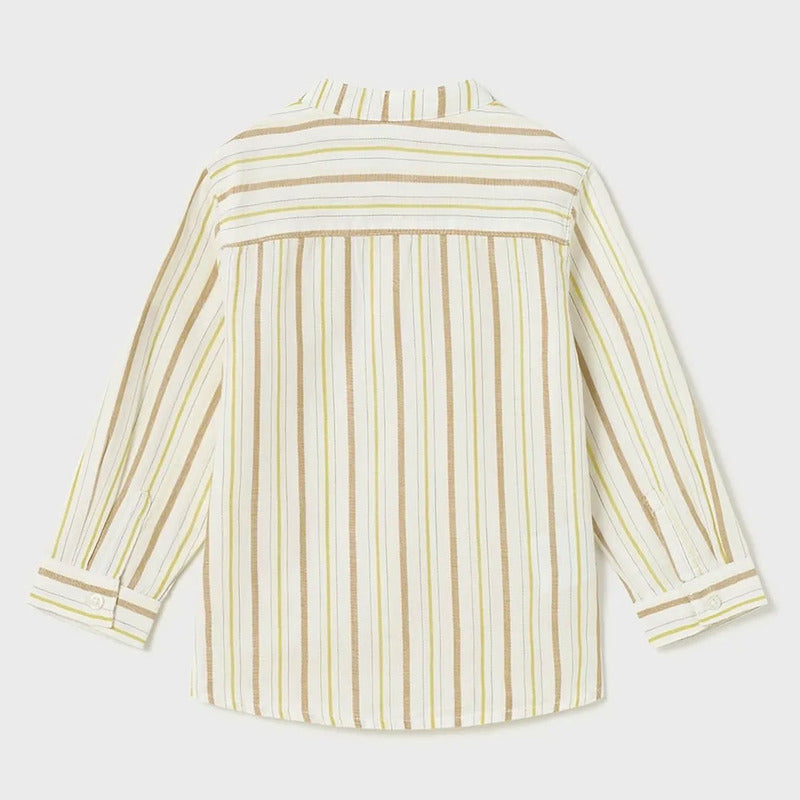 Camisa Manga Larga Lino Para Bebé Mod.1114 Marca Mayoral®
