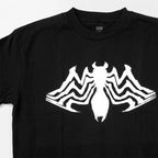 Playera Oversize Fit De Hombre Venom Mascara De Latex® Negro Venom Ch Lisa