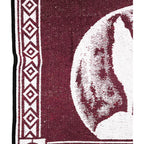 Jorongo Gaban Artesanal Mexicano Colores Lobo Vino Lobo Xg
