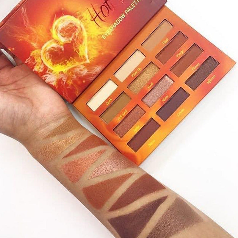 Sombras Para Ojos Mod.hot Fire Marca Beauty Creations® Multi