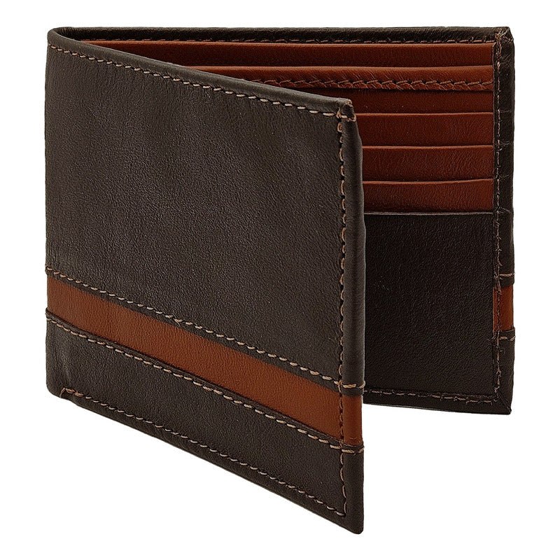 Cartera De Piel Para Hombre Marca Giron®