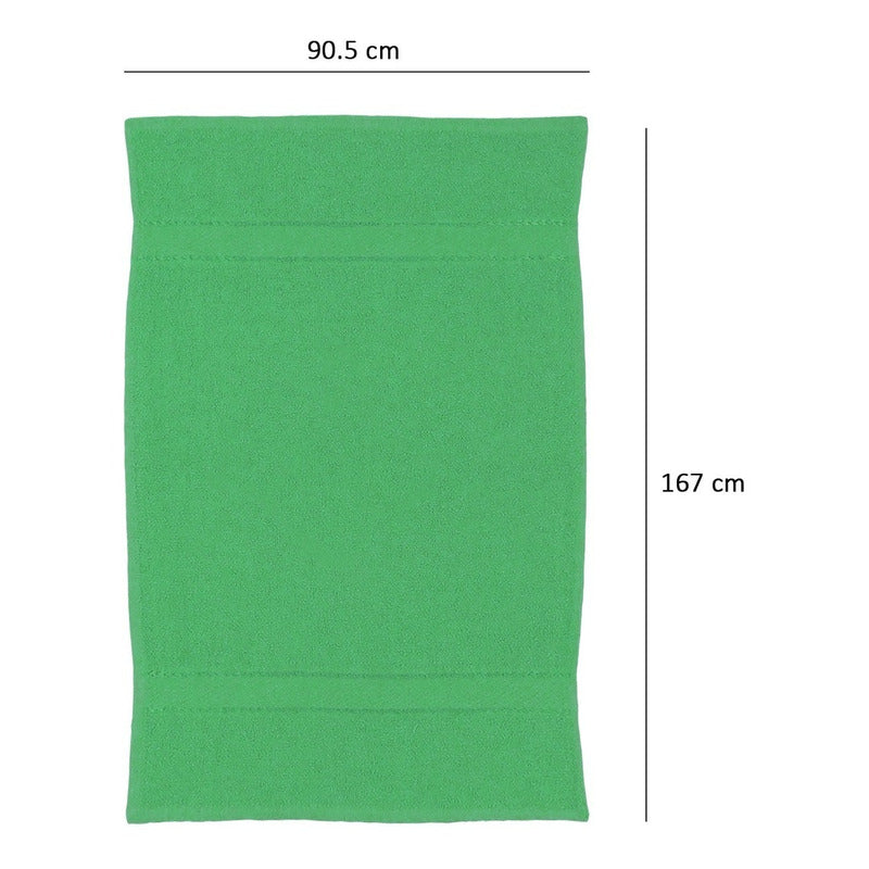 Toalla Absorbente De Baño Poliéster 167cmx90.5cm Colores