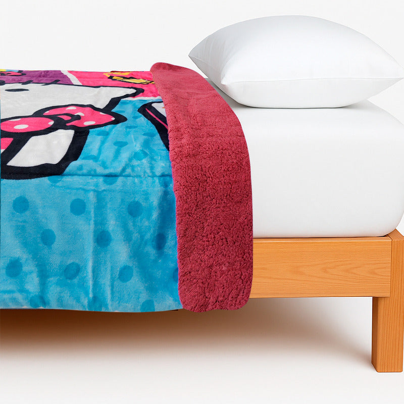 Cobertor Borrega Individual 1.50m X 2.00m Marca Providencia®