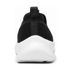 Tenis Urbano Slip On Para Mujer Mod135201 Marca Flexi® Negro Tejido 25.5 Mx