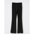 Conjunto Casual Chaleco + Pantalón Mod. Ip9098 Marca Iris® Negro Lisa M