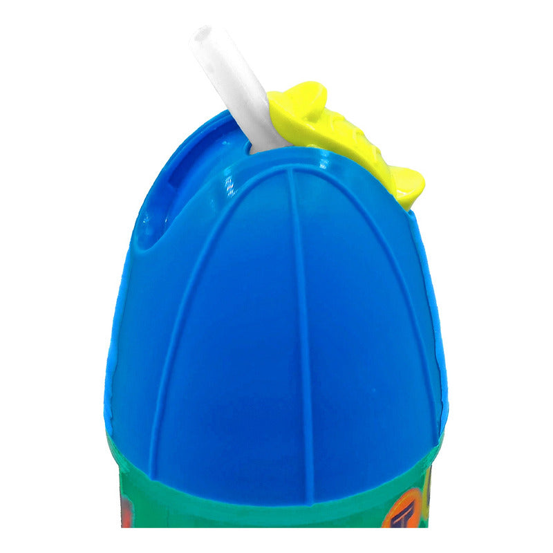 Botella De Agua Con Compartimento Diseño Infantil