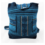 Mochila Artesanal Tejida Tipo Morral Con Bolsillo Frontal 10kg