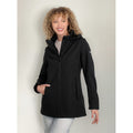 Chamarra Para Mujer Mod.dw89-pol7888 Marca Greenlander® Negro 2xg Lisa