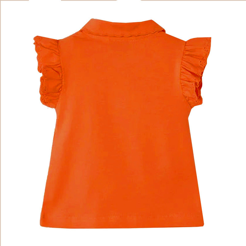 Blusa De Bebé Cuello Polo Mod.1184 Marca Mayoral®