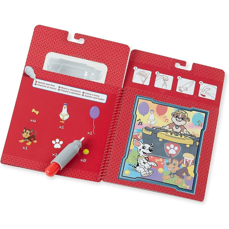 Pinta Con Agua Paw Patrol Water Wow Marca Melissa And Doug®