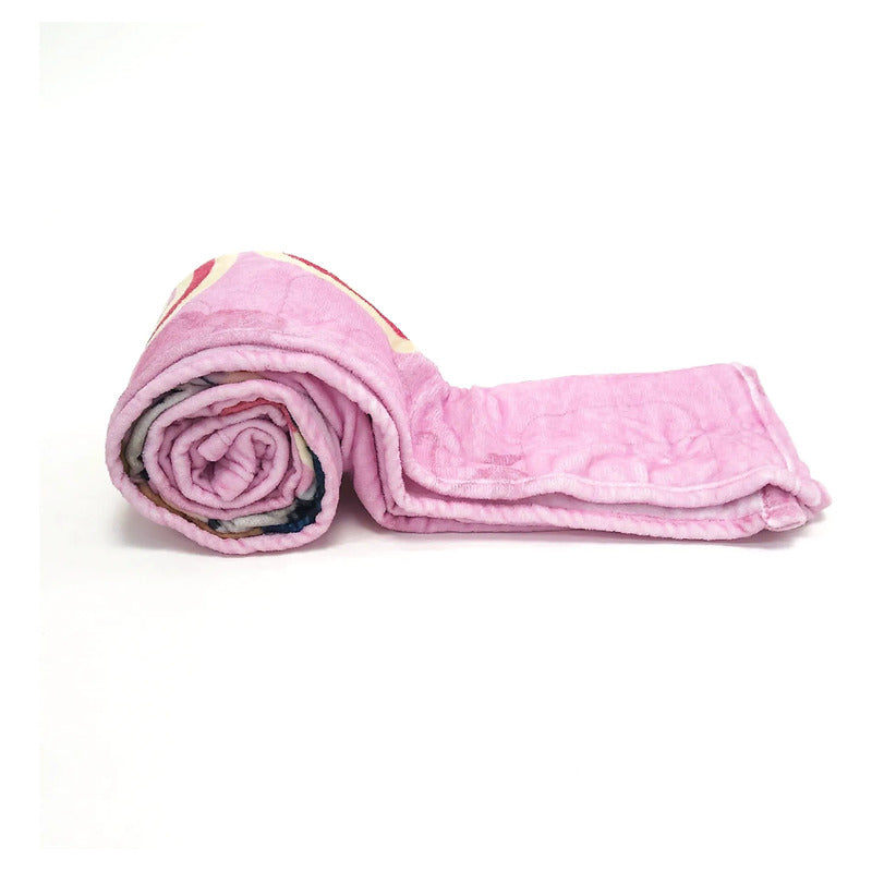 Cobertor Ligero Super Suave Matrimonial Diseños Providencia® Jessy La Vaquerita 850 G Multicolor