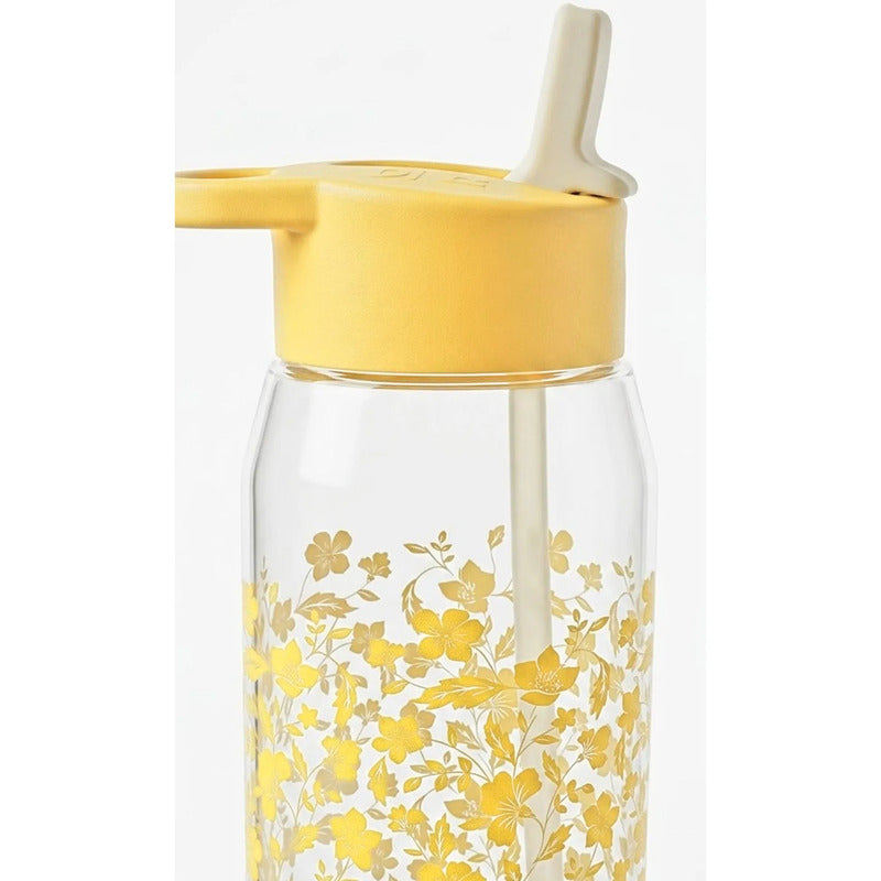 Botella De Plástico Ligera Con Asa 946ml Marca Zak!® Amarillo