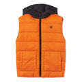 Chaleco  Reversible Con Gorro Mod.7389 Marca Mayoral® Naranja 16
