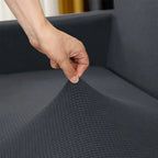 Cubre Sala Set 3 Piezas Estirable Ajuste Perfecto Blank &co® Oxford Geométrico