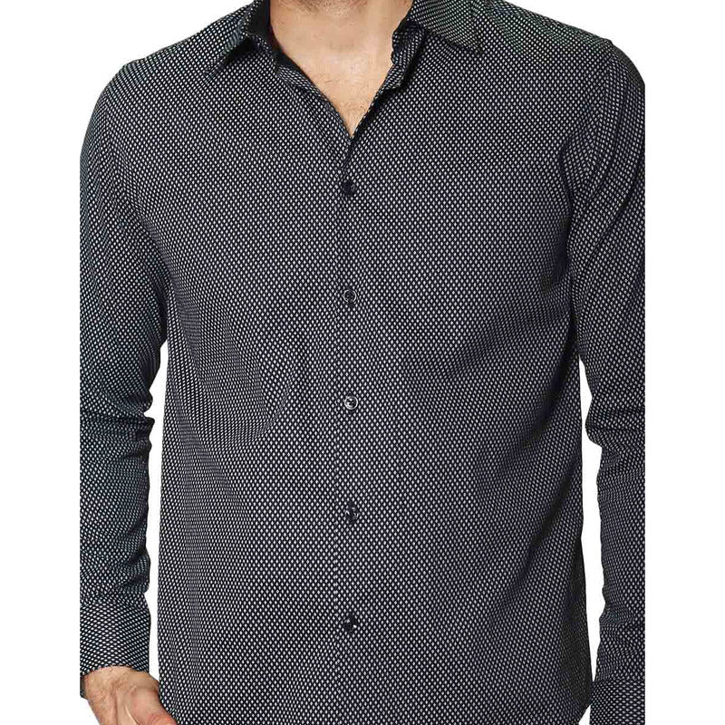 Camisa De Hombre Slim Fit Mod. B45311 Marca Bobois®