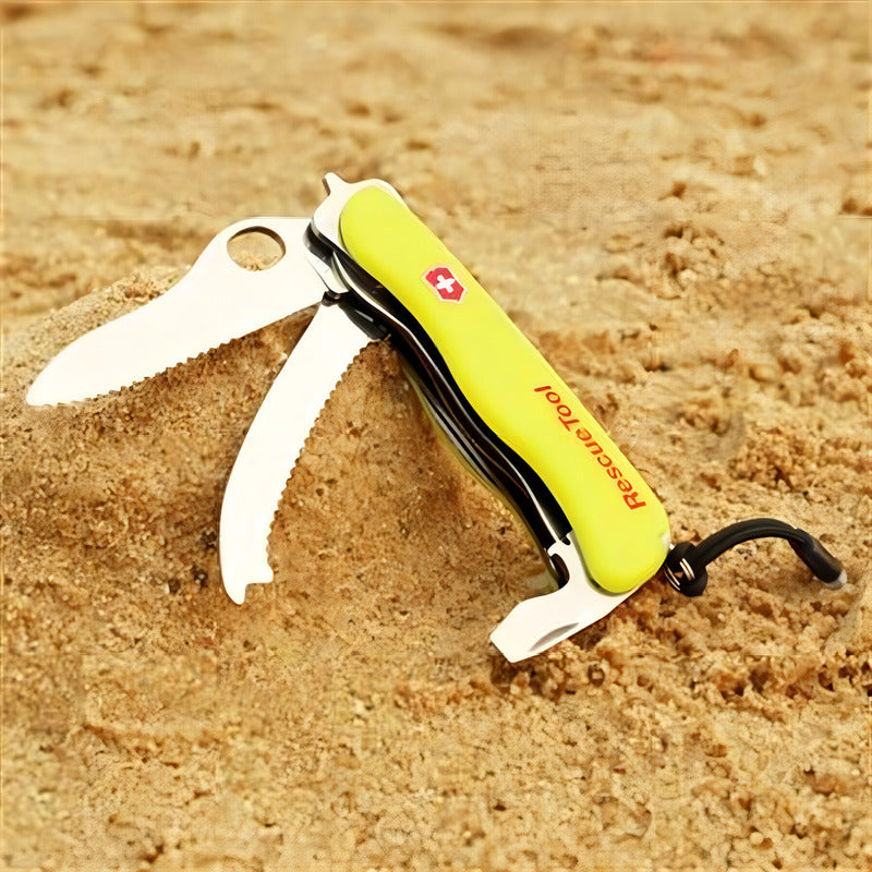 Navaja Con  Funda 0.8623.mwn Multiherramienta Victorinox® Amarillo
